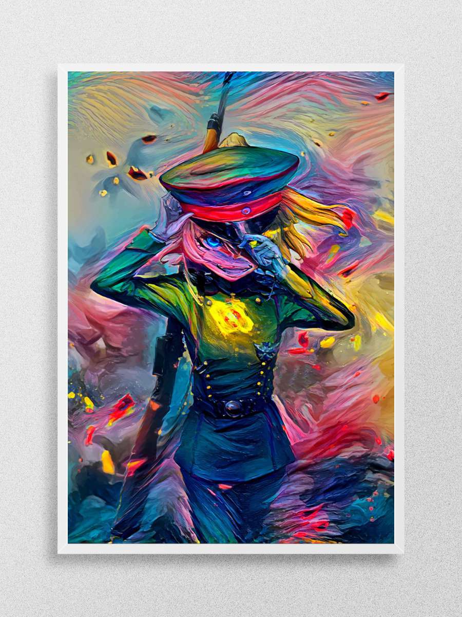 Tanya Anime Poster Çerçevesiz Yüksek Kalite Anime Duvar Poster