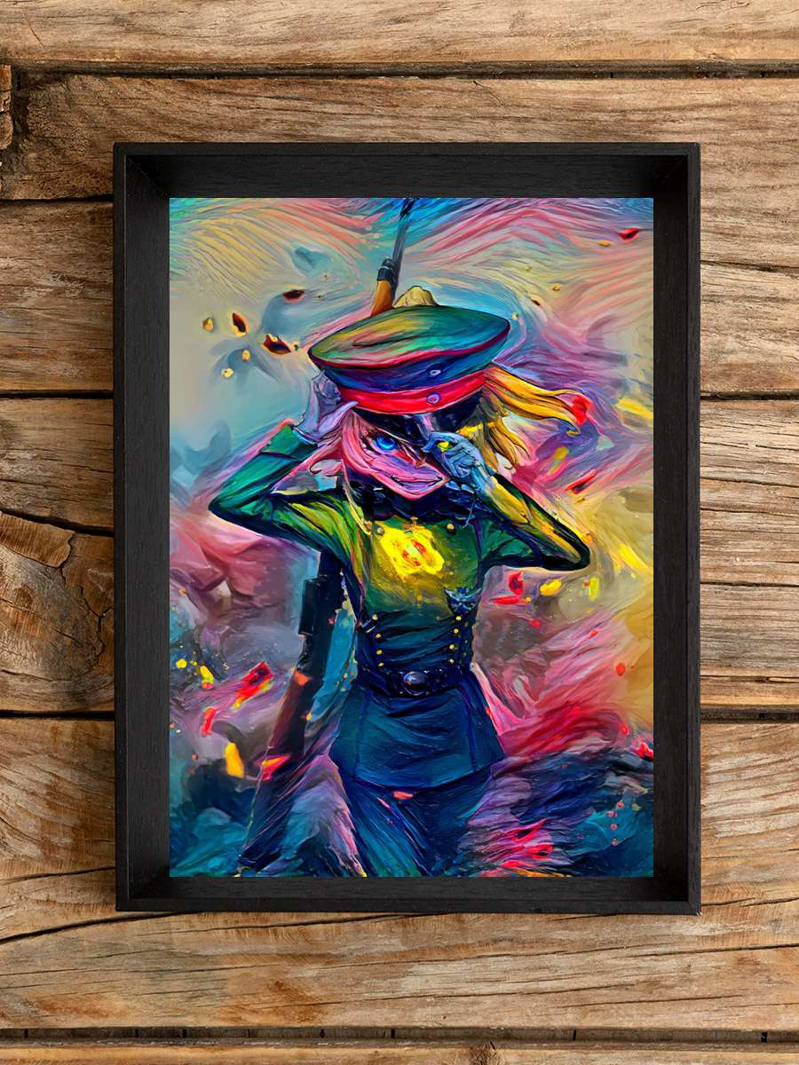 Tanya Anime Poster Çerçevesiz Yüksek Kalite Anime Duvar Poster