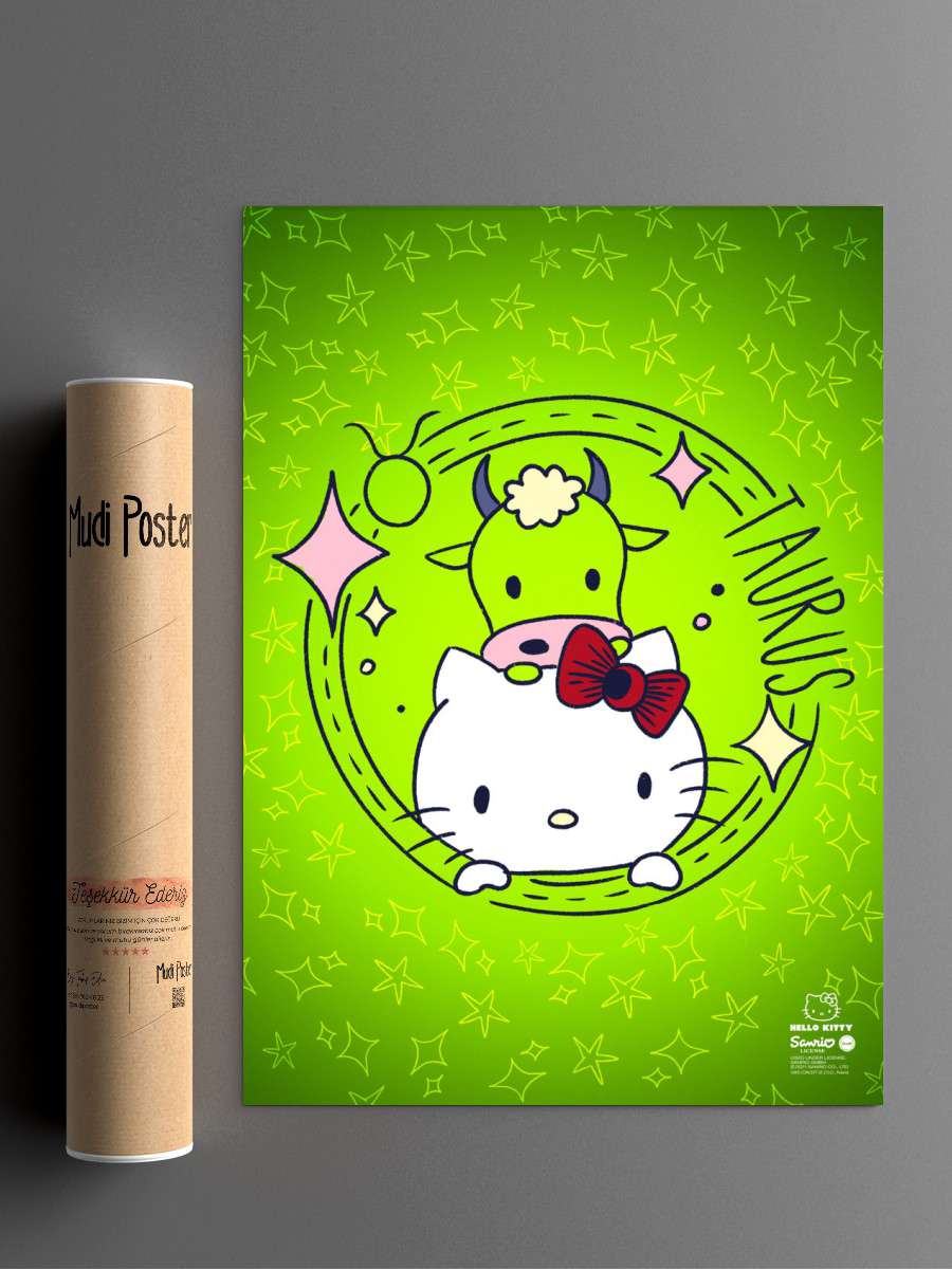 Taurus Anime Poster Çerçevesiz Yüksek Kalite Anime Duvar Poster