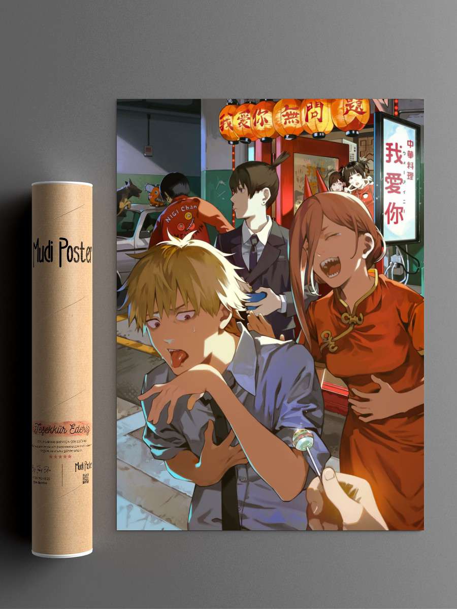 Team Anime Poster Çerçevesiz Yüksek Kalite Anime Duvar Poster