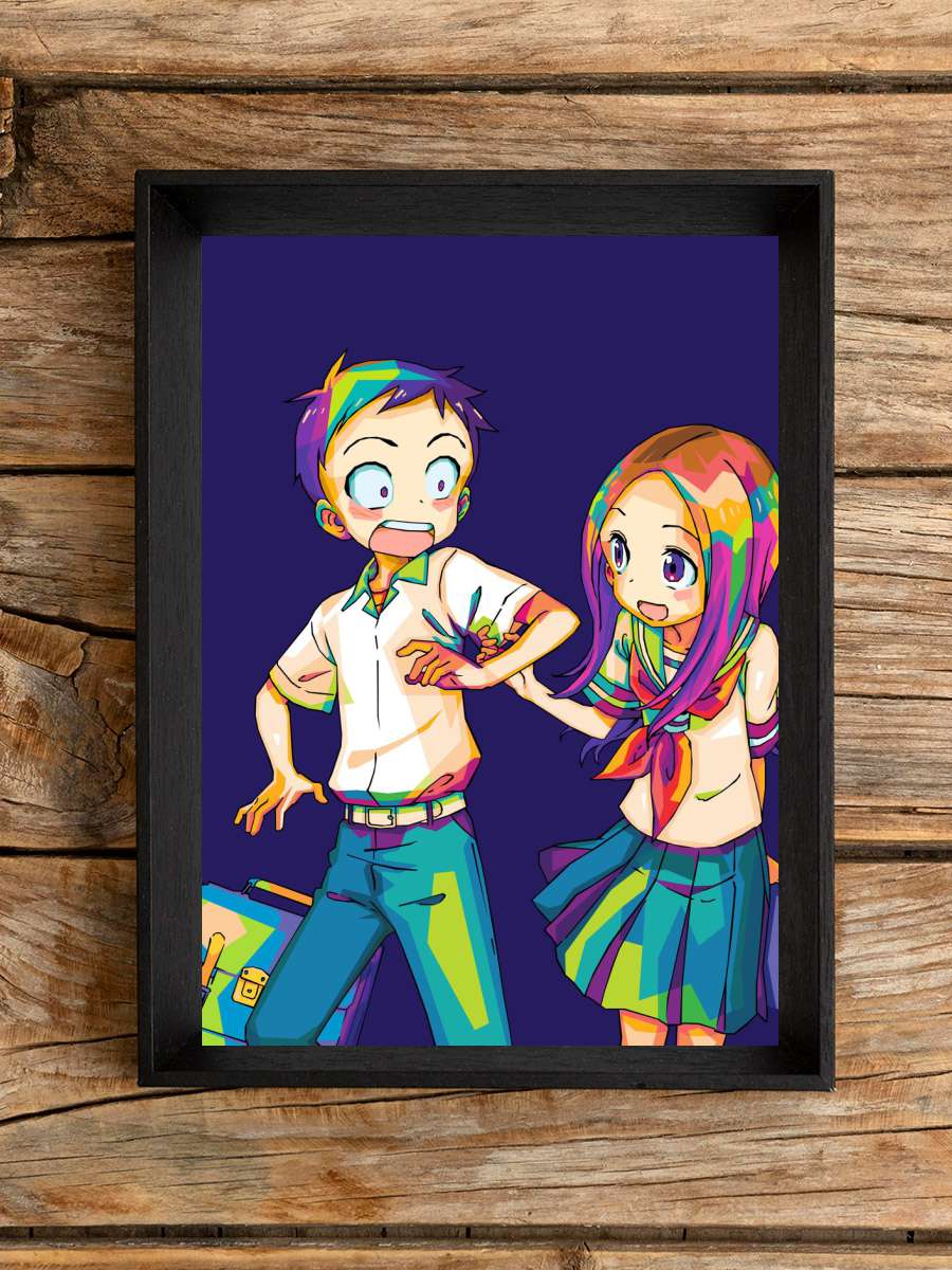 Teasing Master Takagi san Anime Poster Çerçevesiz Yüksek Kalite Anime Duvar Poster