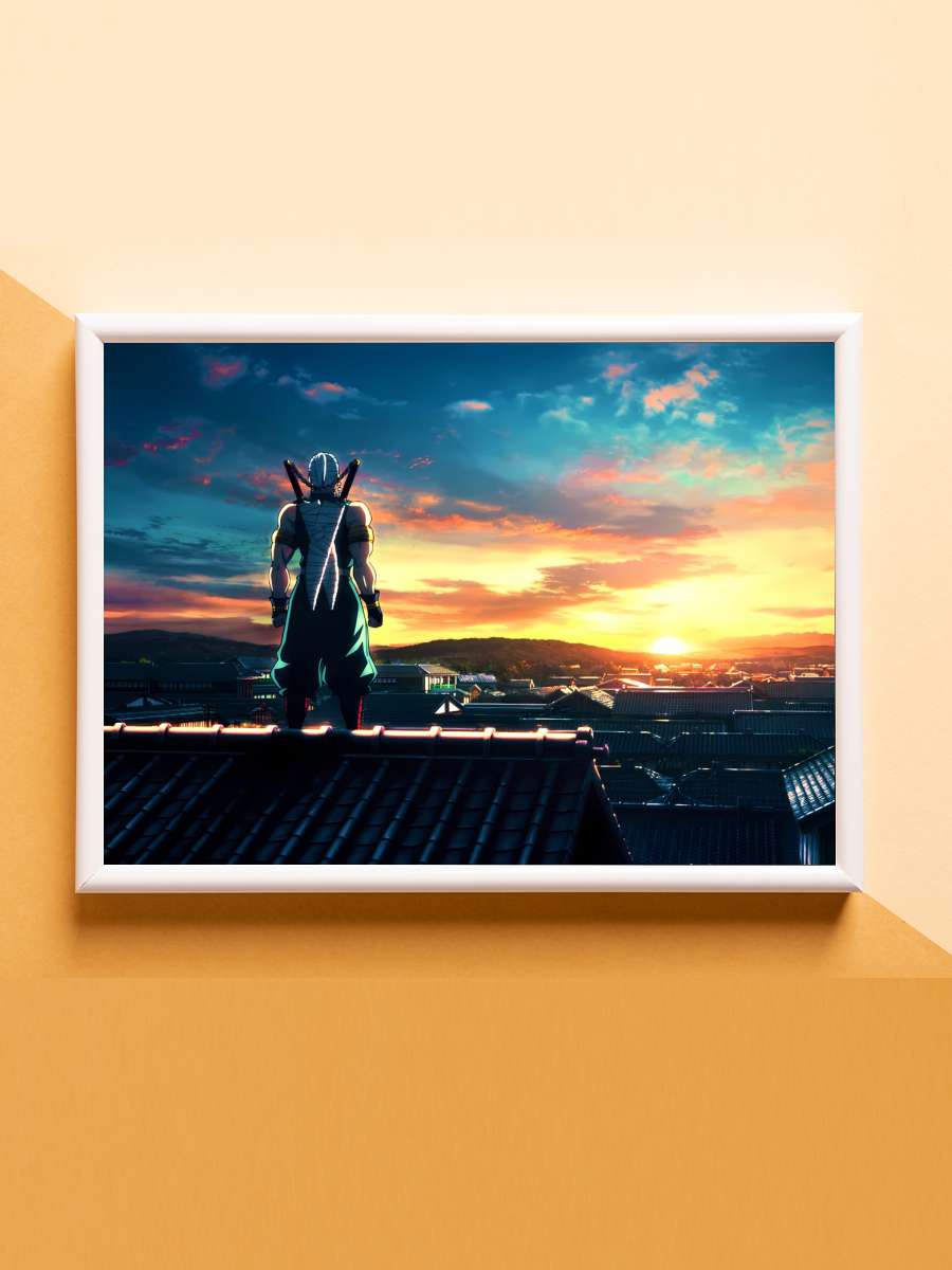 Tengen Uzui Anime Poster Çerçevesiz Yüksek Kalite Anime Duvar Poster