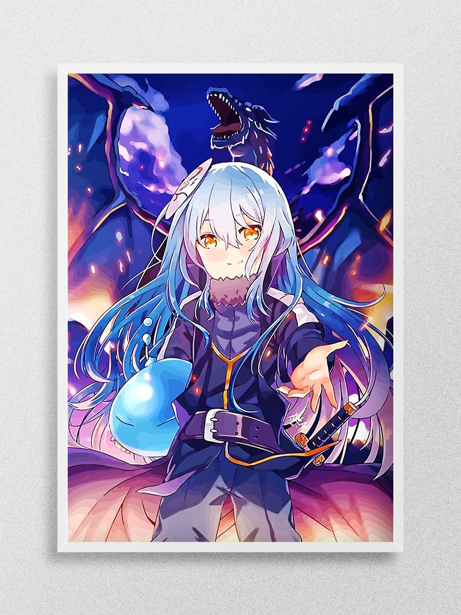 Tensei Anime Poster Çerçevesiz Yüksek Kalite Anime Duvar Poster