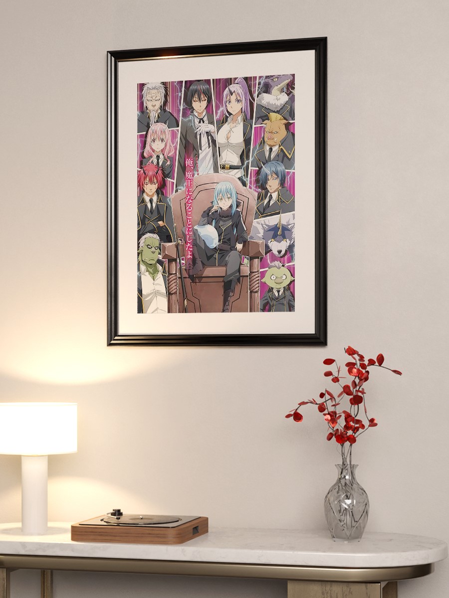 Tensei Shitara Slime Datta Anime Poster Çerçevesiz Yüksek Kalite Anime Duvar Poster