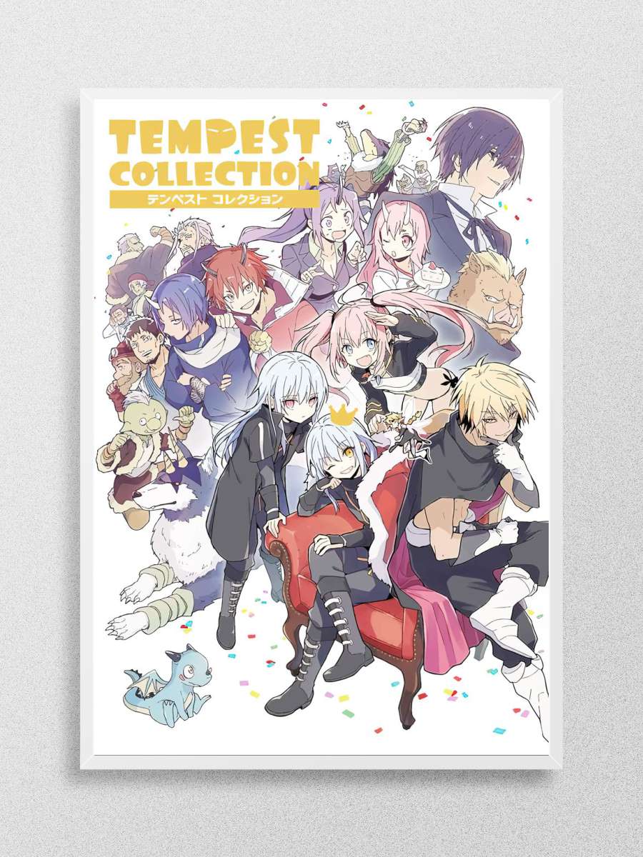 Tensei Shitara Slime Anime Poster Çerçevesiz Yüksek Kalite Anime Duvar Poster