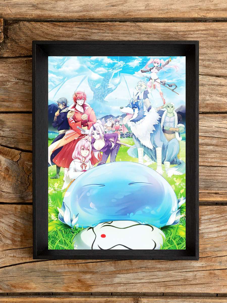 Tensei Shitara Slime Anime Poster Çerçevesiz Yüksek Kalite Anime Duvar Poster