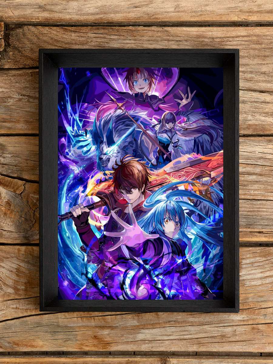 Tensei Slime Anime Poster Çerçevesiz Yüksek Kalite Anime Duvar Poster