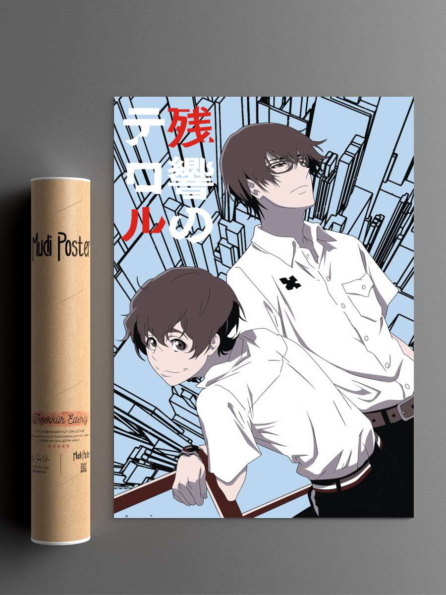 Terror in resonance Anime Poster Çerçevesiz Yüksek Kalite Anime Duvar Poster
