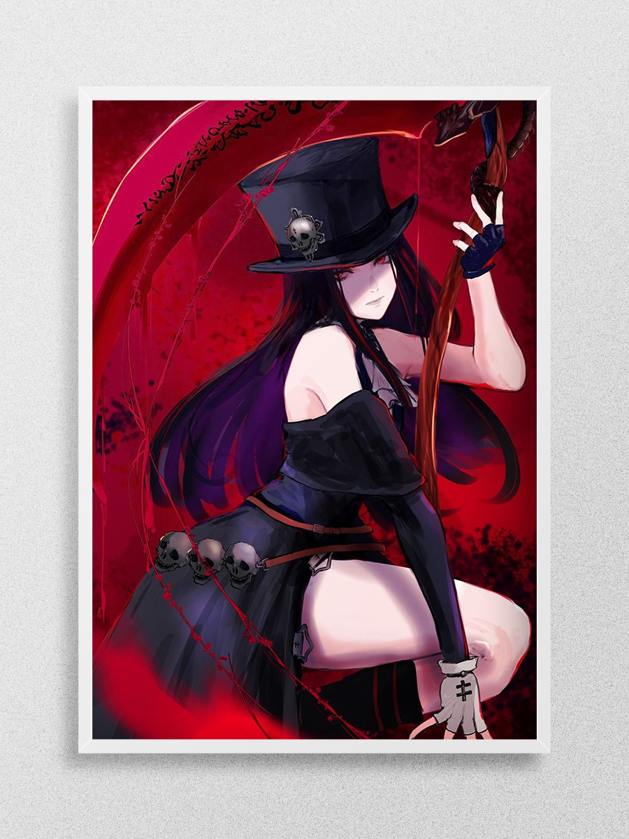 TESTAMENT Guilty Gear Anime Poster Çerçevesiz Yüksek Kalite Anime Duvar Poster