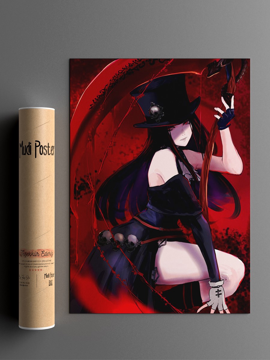 TESTAMENT Guilty Gear Anime Poster Çerçevesiz Yüksek Kalite Anime Duvar Poster