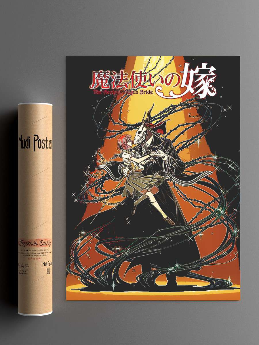 The Ancient Magus Bride Anime Poster Çerçevesiz Yüksek Kalite Anime Duvar Poster