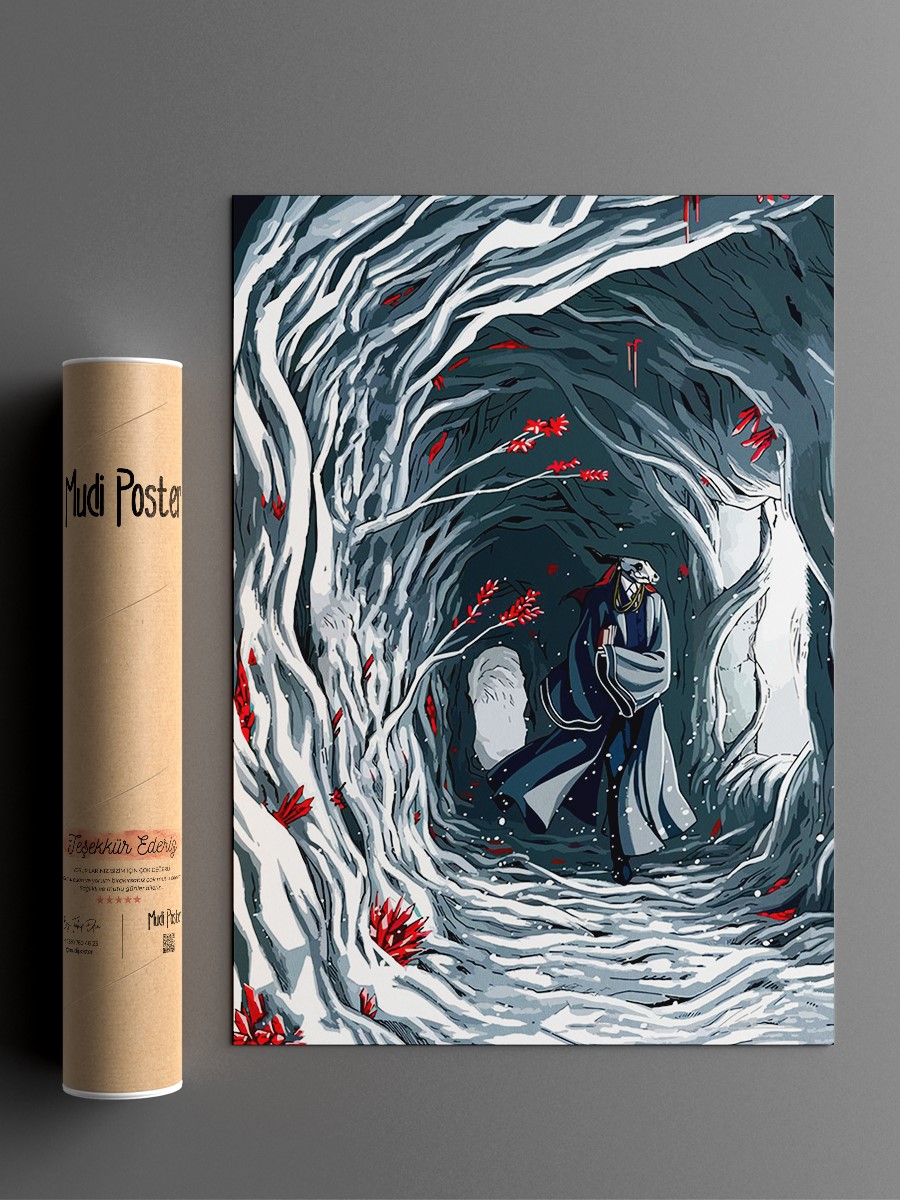 The ancient magus bride Anime Poster Çerçevesiz Yüksek Kalite Anime Duvar Poster
