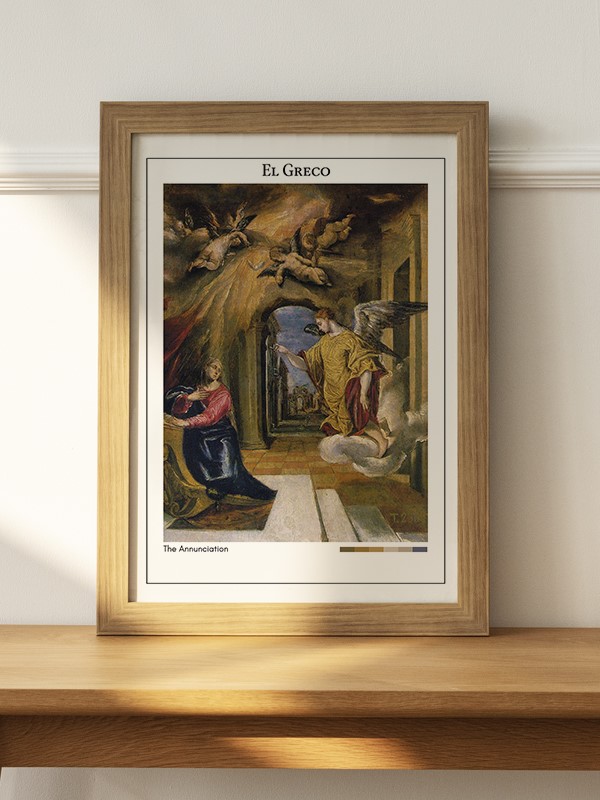 El Greco The Annunciation Poster