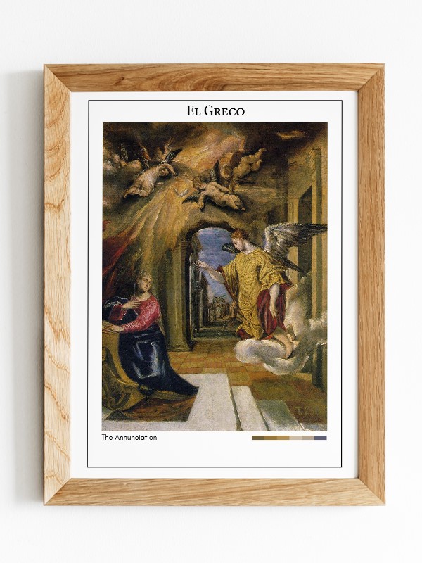 El Greco The Annunciation Poster