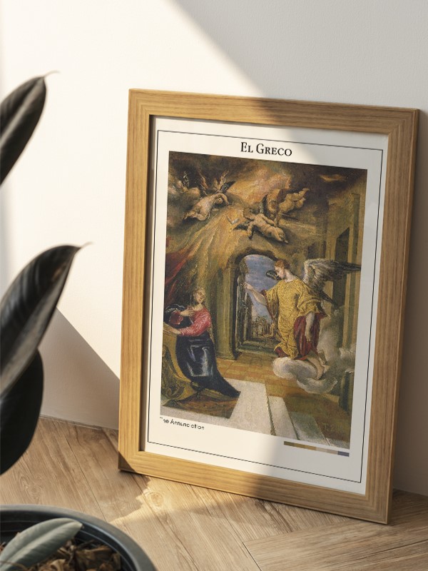 El Greco The Annunciation Poster