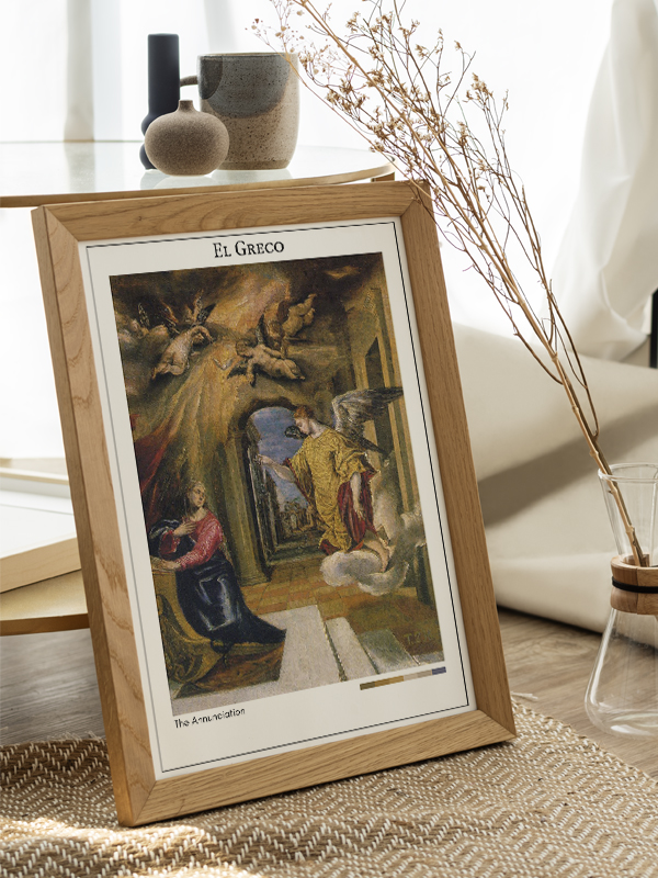 El Greco The Annunciation Poster
