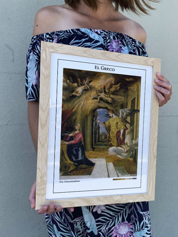 El Greco The Annunciation Poster