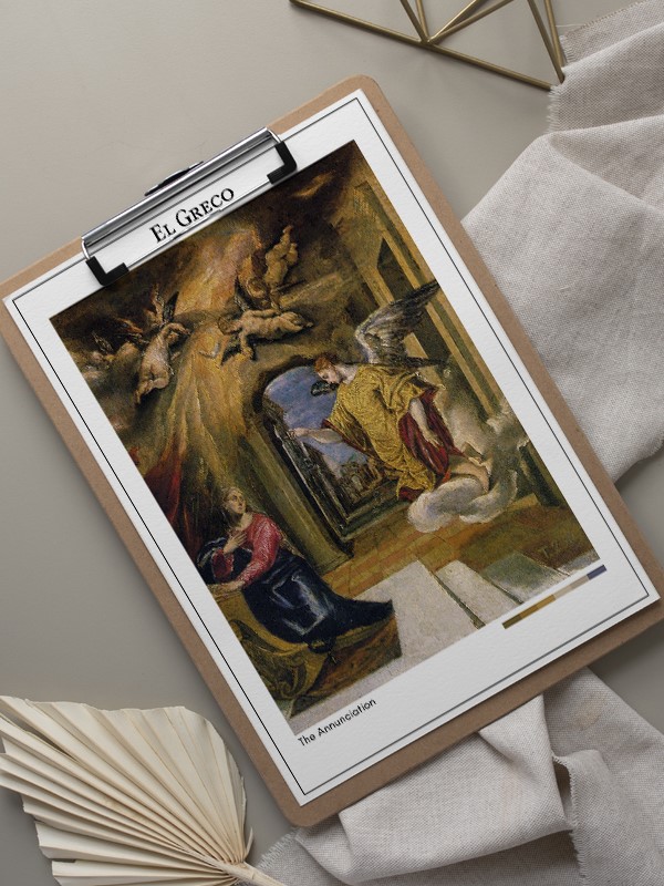El Greco The Annunciation Poster