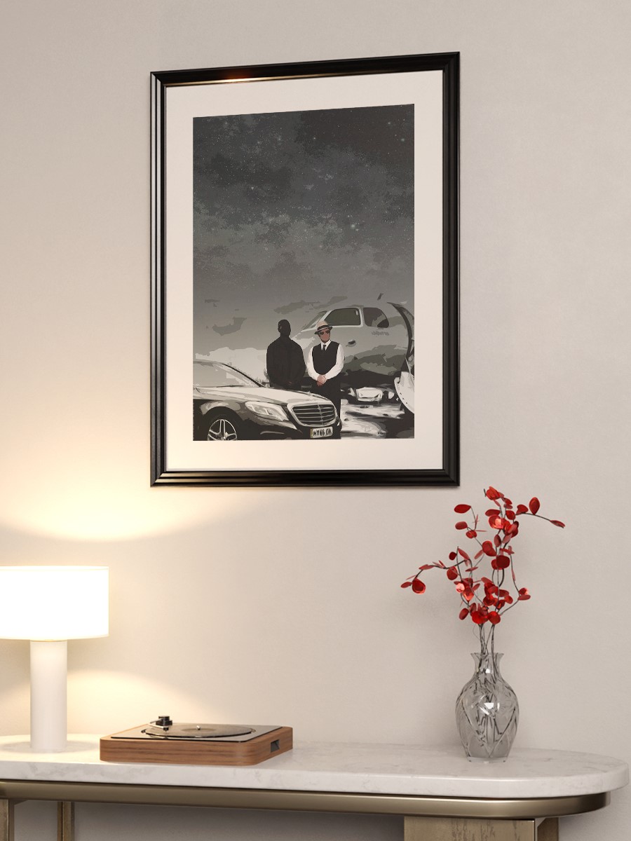 The Blacklist Artwork Poster, Çerçevesiz Tv Film Poster