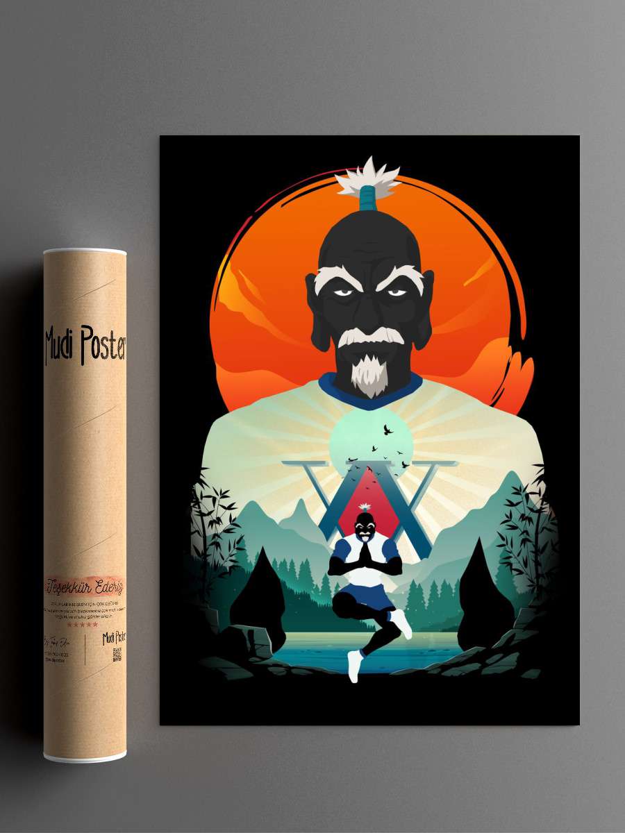 The Chairman Hunter Anime Poster Çerçevesiz Yüksek Kalite Anime Duvar Poster