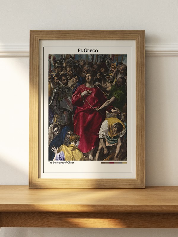 El Greco The Disrobing of Christ Poster