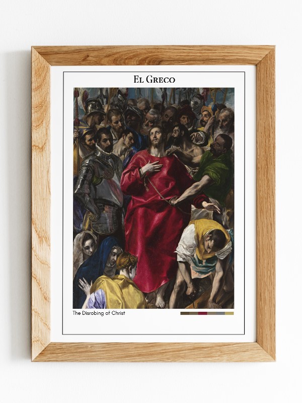 El Greco The Disrobing of Christ Poster