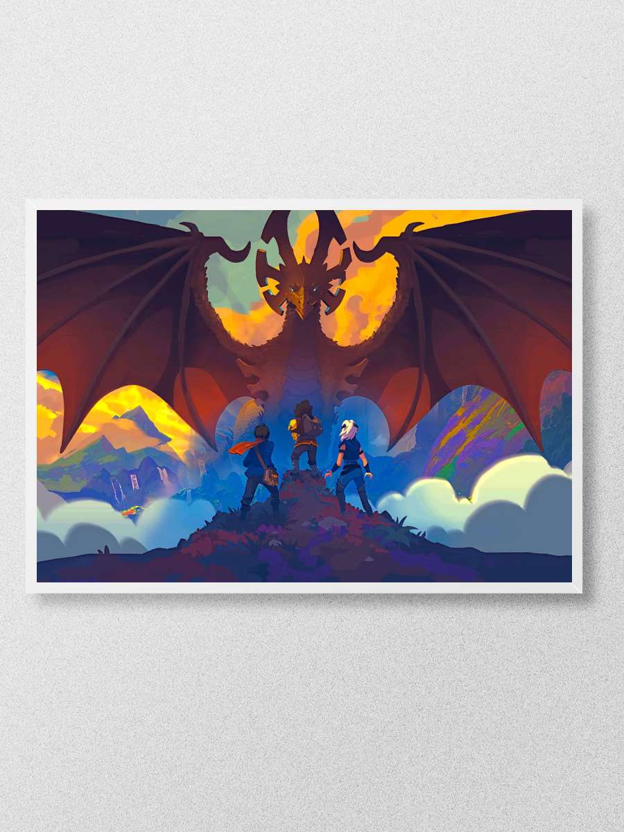 The Dragon Prince Anime Poster Çerçevesiz Yüksek Kalite Anime Duvar Poster