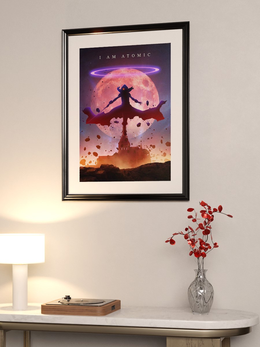 The Eminence in Shadow Cid Anime Poster Çerçevesiz Yüksek Kalite Anime Duvar Poster