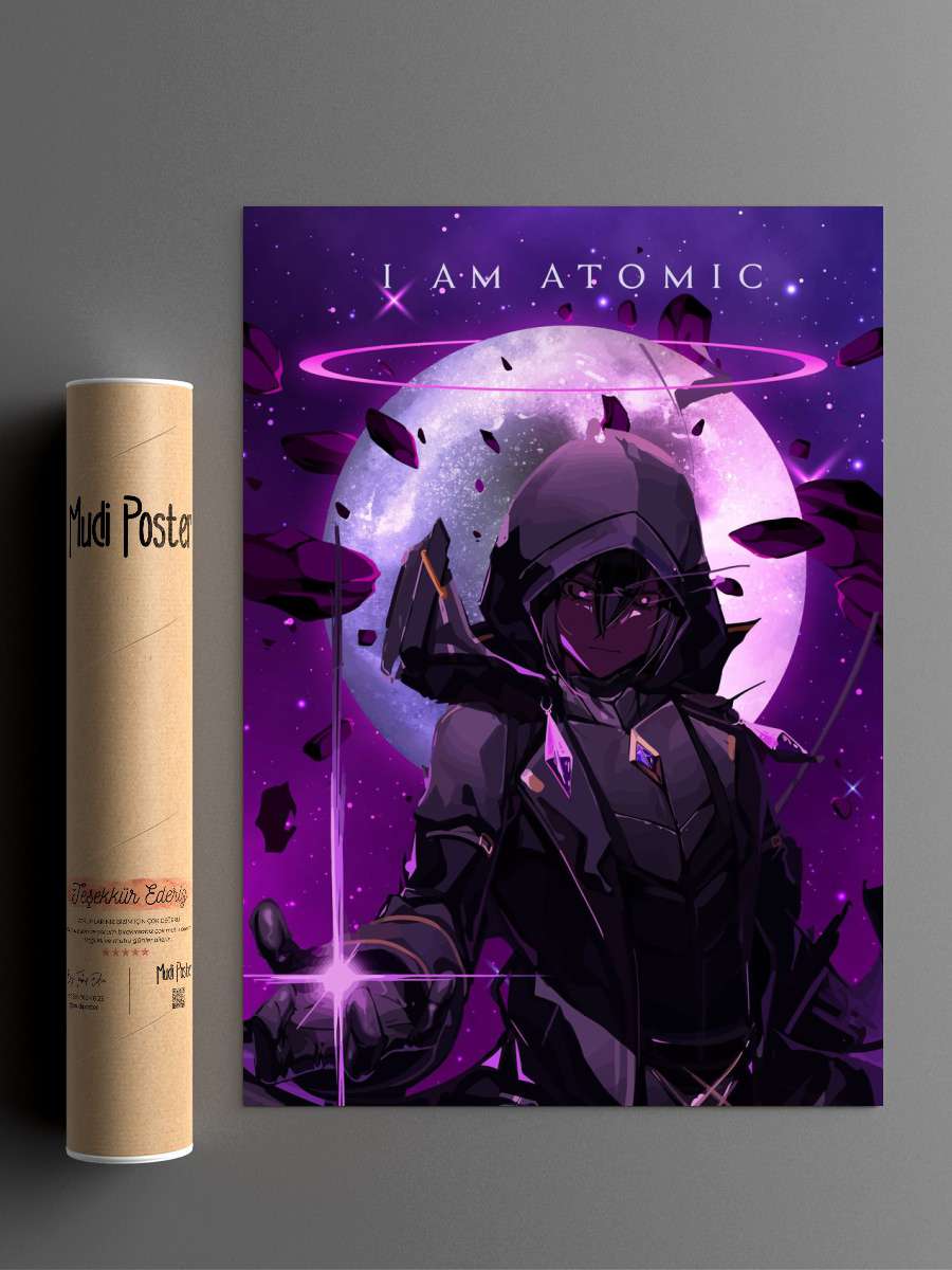 The Eminence In Shadow Cid Anime Poster Çerçevesiz Yüksek Kalite Anime Duvar Poster