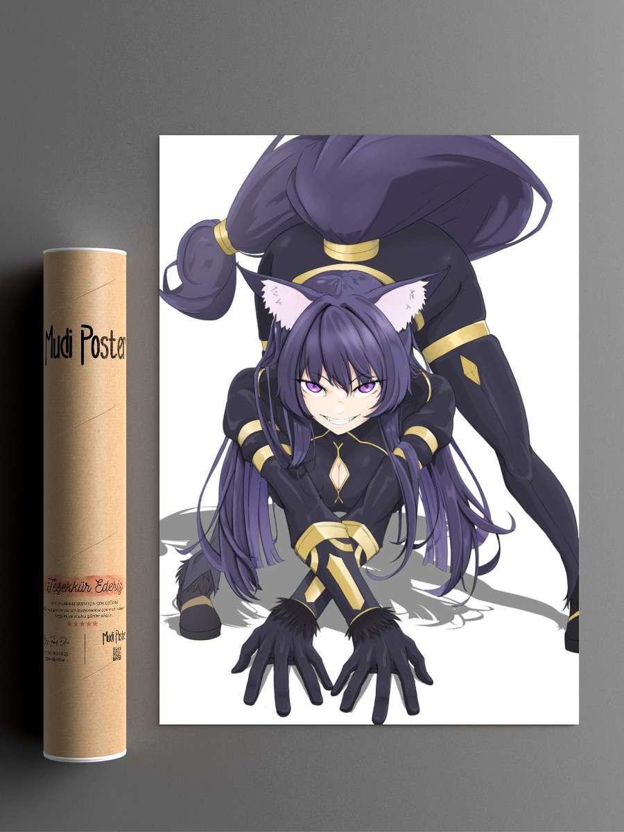 The Eminence in Shadow Anime Poster Çerçevesiz Yüksek Kalite Anime Duvar Poster