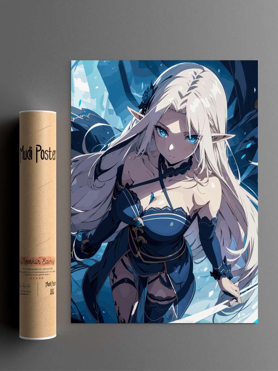 The Eminence In Shadow Anime Poster Çerçevesiz Yüksek Kalite Anime Duvar Poster