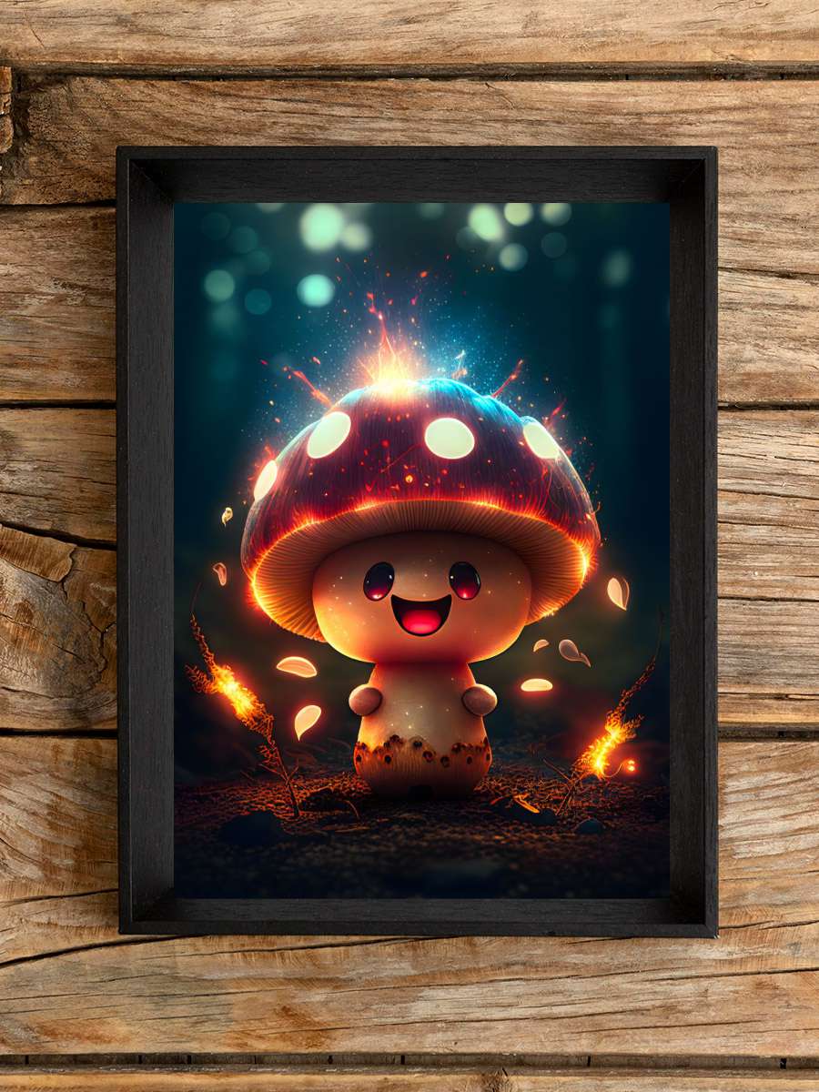 The Enchanted Mushroom Anime Poster Çerçevesiz Yüksek Kalite Anime Duvar Poster