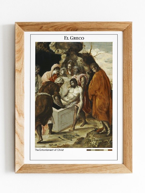 El Greco The Entombment of Christ Poster