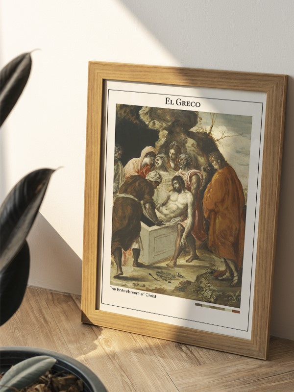 El Greco The Entombment of Christ Poster