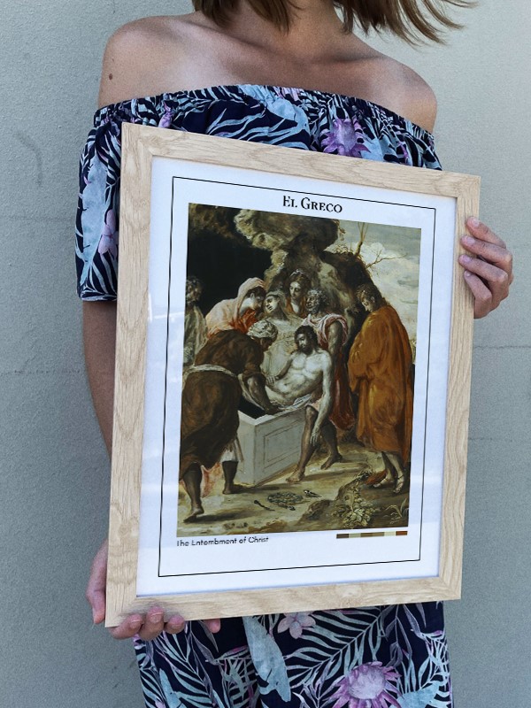 El Greco The Entombment of Christ Poster
