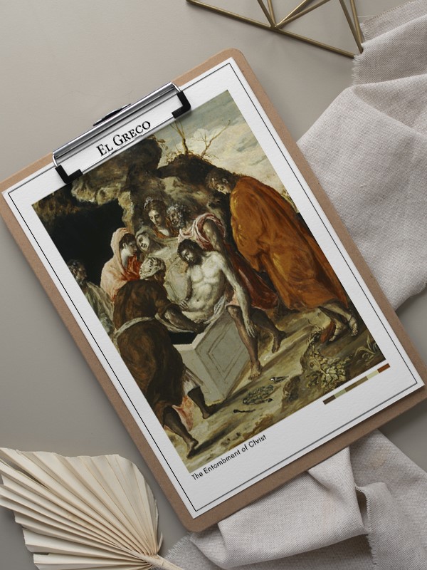 El Greco The Entombment of Christ Poster