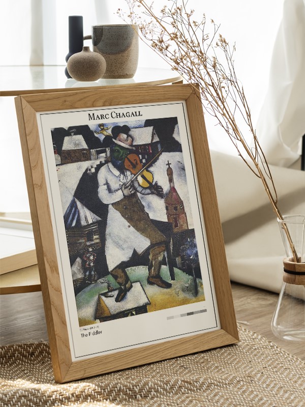 Marc Chagall The Fiddler Poster
