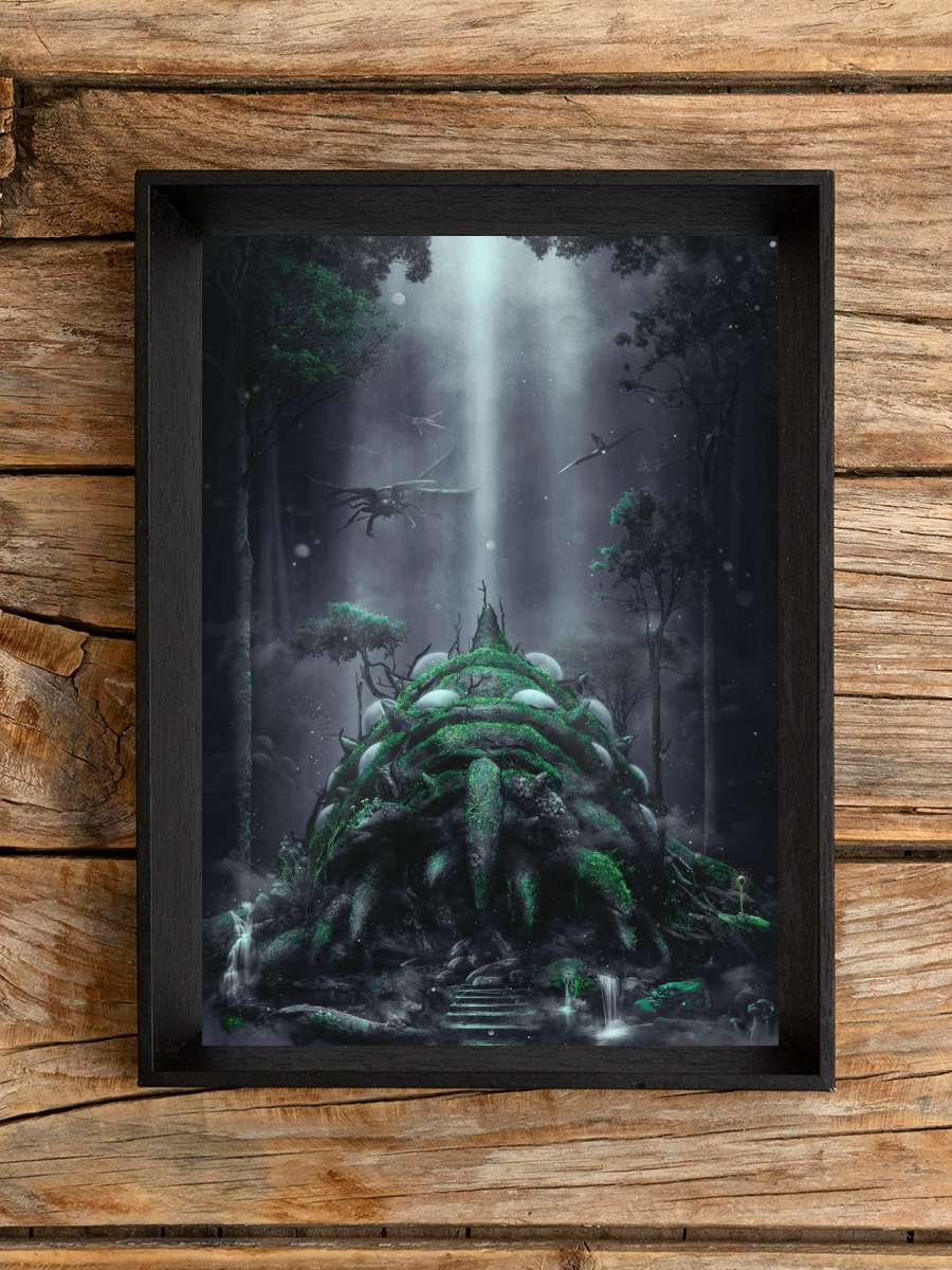 The Fungus Forest Anime Poster Çerçevesiz Yüksek Kalite Anime Duvar Poster