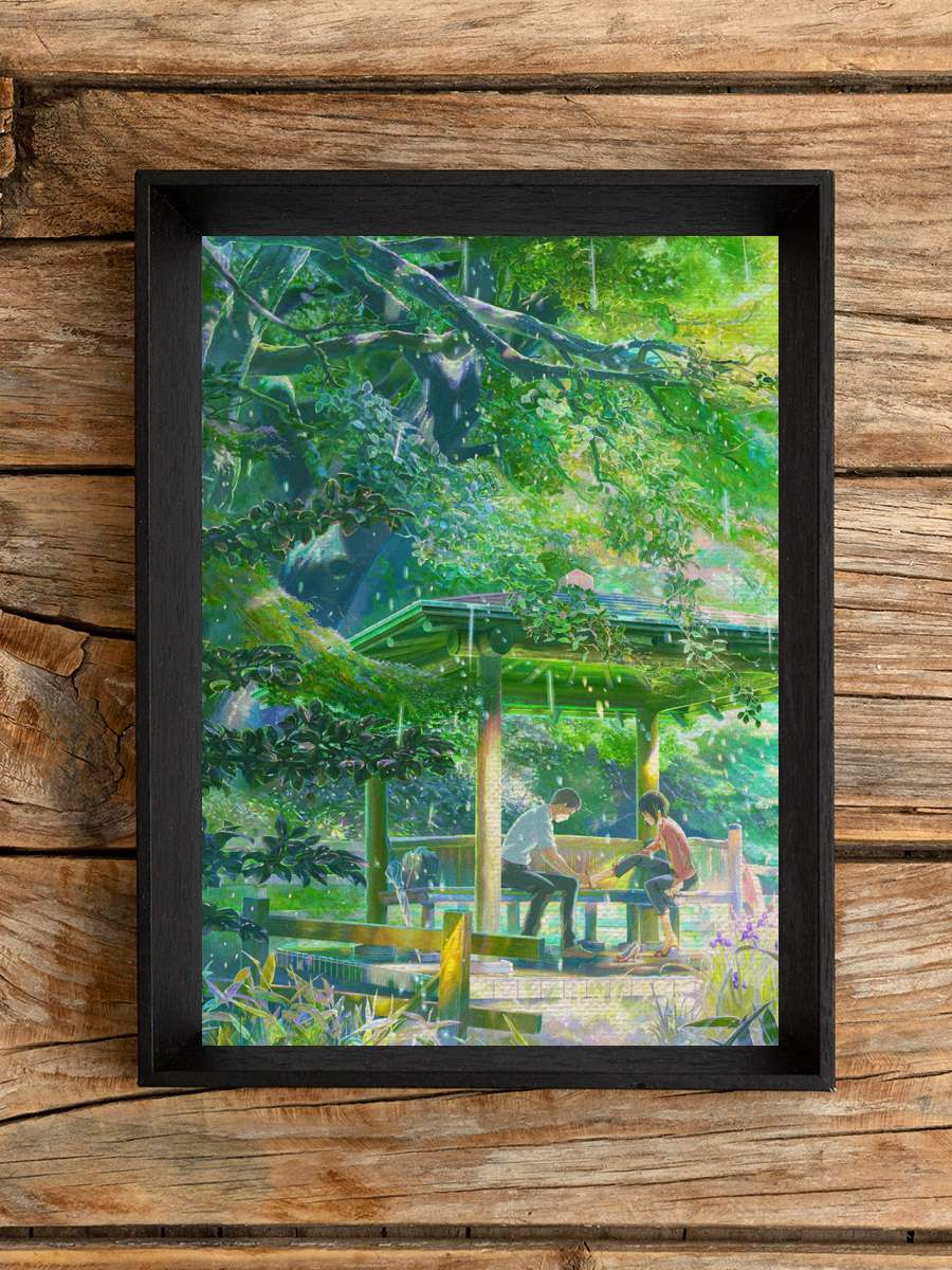 The Garden of Words Anime Poster Çerçevesiz Yüksek Kalite Anime Duvar Poster