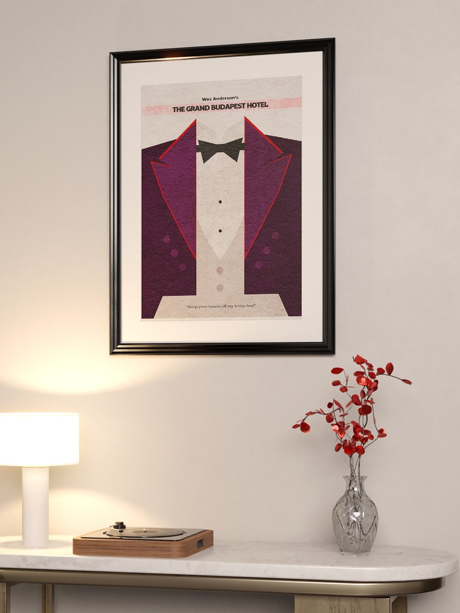 The Grand Budapest Hotel Poster, Çerçevesiz Tv Film Poster