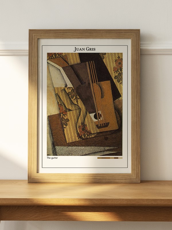 Juan Gris The guitar Poster