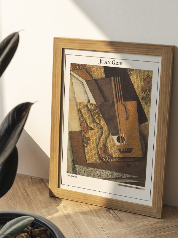 Juan Gris The guitar Poster