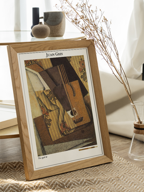 Juan Gris The guitar Poster