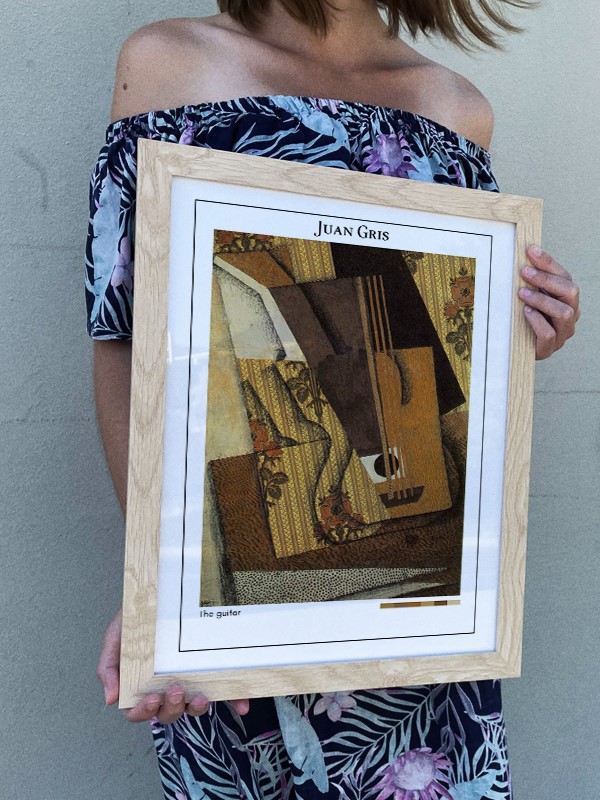 Juan Gris The guitar Poster