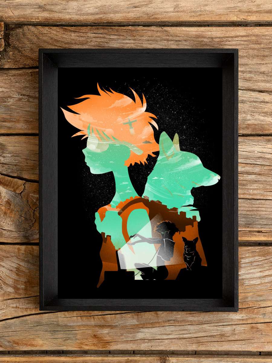 The Hacker and The DataDog Anime Poster Çerçevesiz Yüksek Kalite Anime Duvar Poster