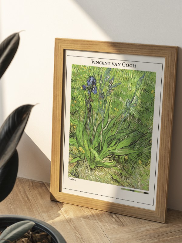 Vincent van Gogh The Iris Poster