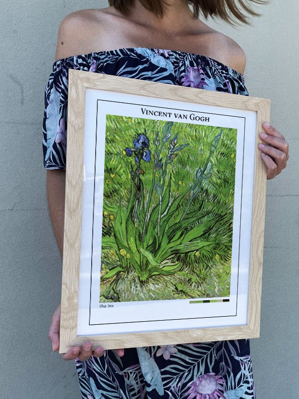Vincent van Gogh The Iris Poster