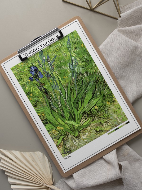 Vincent van Gogh The Iris Poster