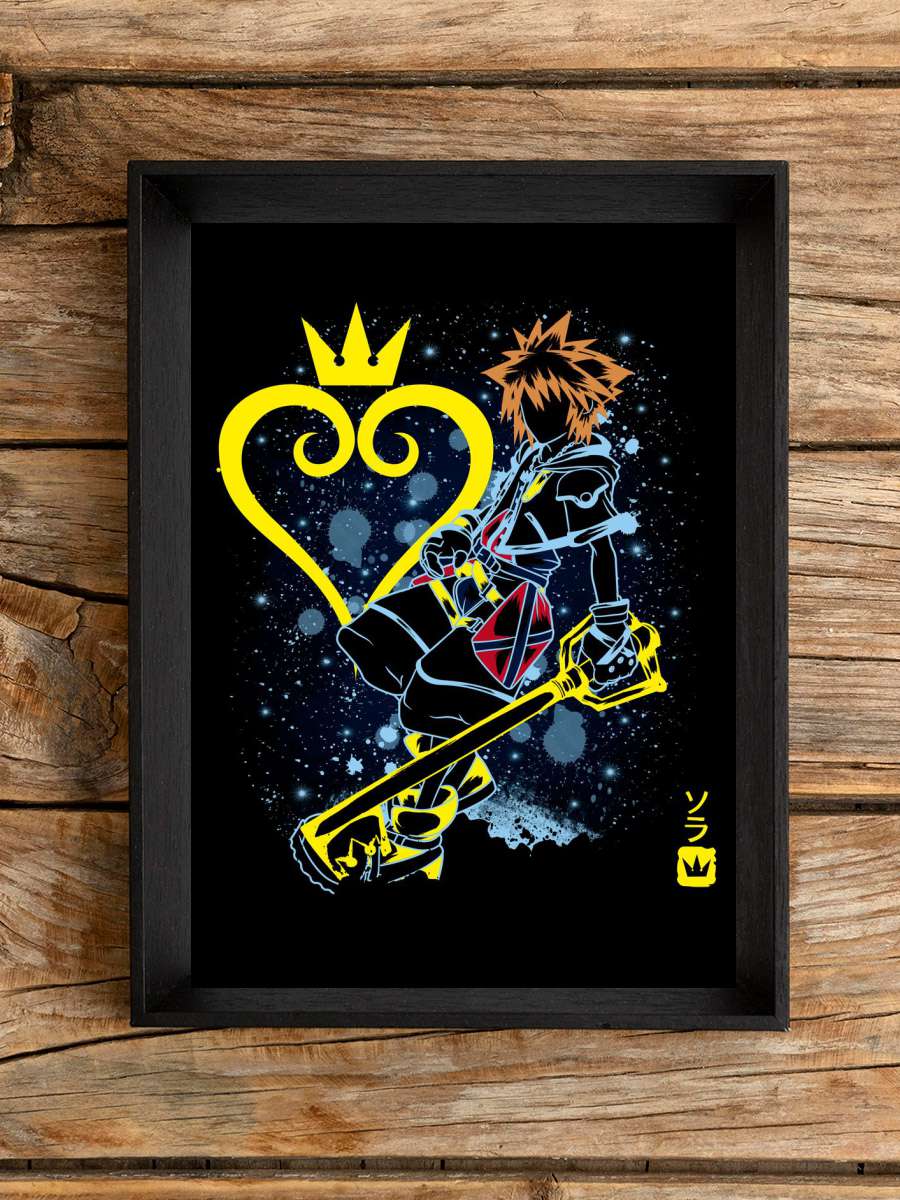 The Keyblade Style Anime Poster Çerçevesiz Yüksek Kalite Anime Duvar Poster