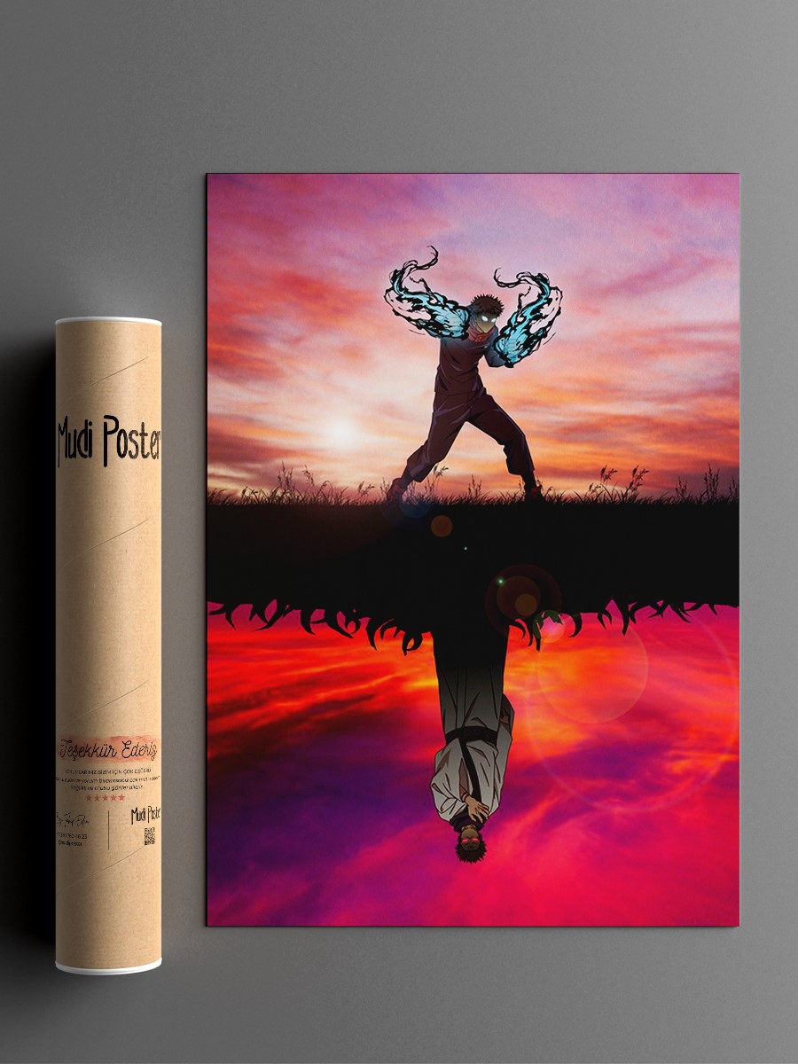 The King of Curses Anime Poster Çerçevesiz Yüksek Kalite Anime Duvar Poster